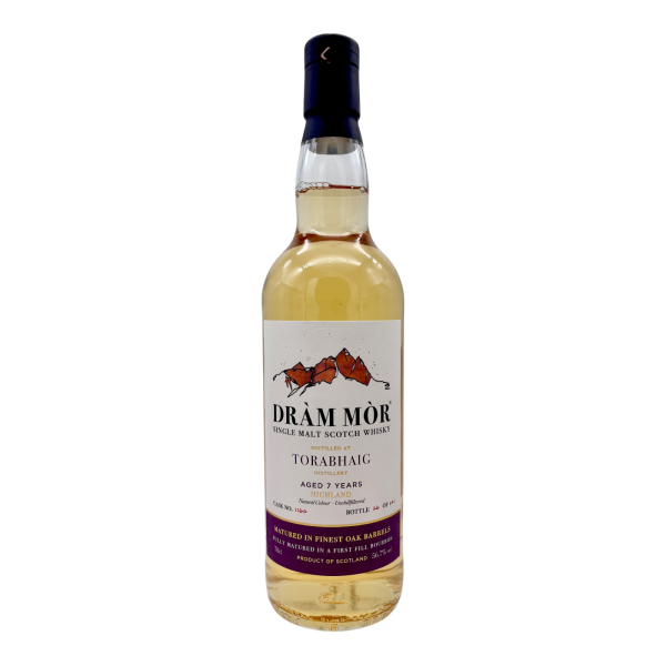 Torabhaig 7 Jahre First Fill Bourbon Barrel #1160 Dram Mor 56,7% 0,7l