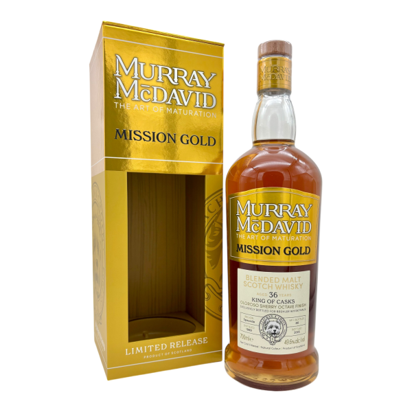 King of Casks 36 Jahre 1989 2025 Oloroso Octave Finish #2500611 Brühler Whiskyhaus Murray McDavid 49,6% 0,7l