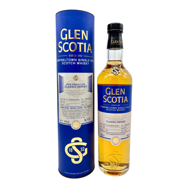 Glen Scotia 2011 2025 First Fill Bourbon Barrel - Behind the Blue Doors Classic Series Cask 2/5 56% 0,7l