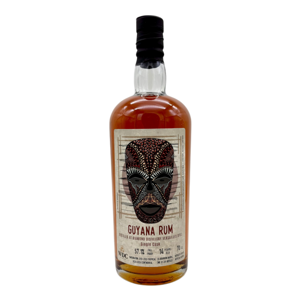 Guyana 14 Jahre 2012 2026 Mask Series Rum Diamond Distillery Wu Dram Clan 57,1% 0,7l