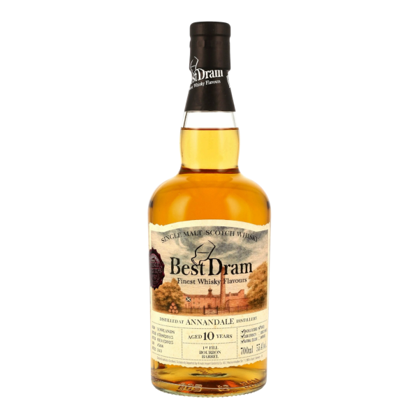 Annandale 10 Jahre 2015 2025 Peated First Fill Bourbon Barrel #568 Best Dram 55,4% 0,7l