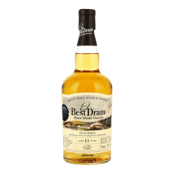 Staoisha 11 Jahre 2014 2025 First Fill Bourbon Barrel #10390 Best Dram 55,7% 0,7l