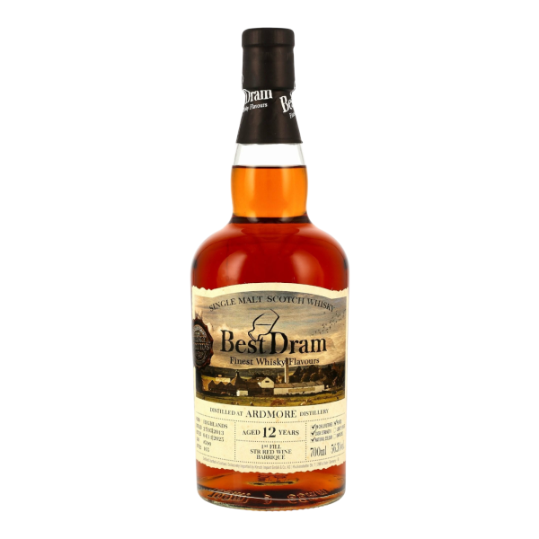 Ardmore 12 Jahre 2013 2025 First Fill STR Wine Barrique #590 Best Dram 56,3% 0,7l