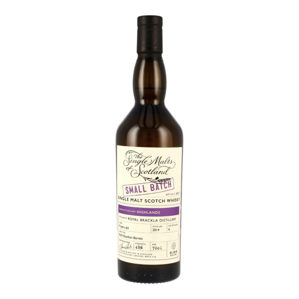 Royal Brackla 9 Jahre 2014 2023 Refill Bourbon Barrels Small Batch SMoS 48% 0,7l