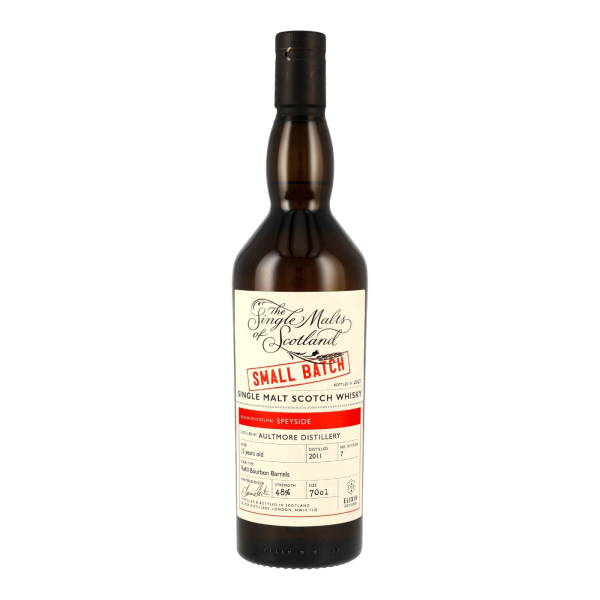 Aultmore 12 Jahre 2011 2023 Refill Bourbon Barrels Small Batch SMoS 48% 0,7l
