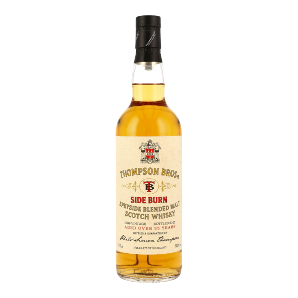 Side Burn 35 Jahre 1989 2025 Blended Malt Scotch Whisky Thompson Bros. 51% 0,7l