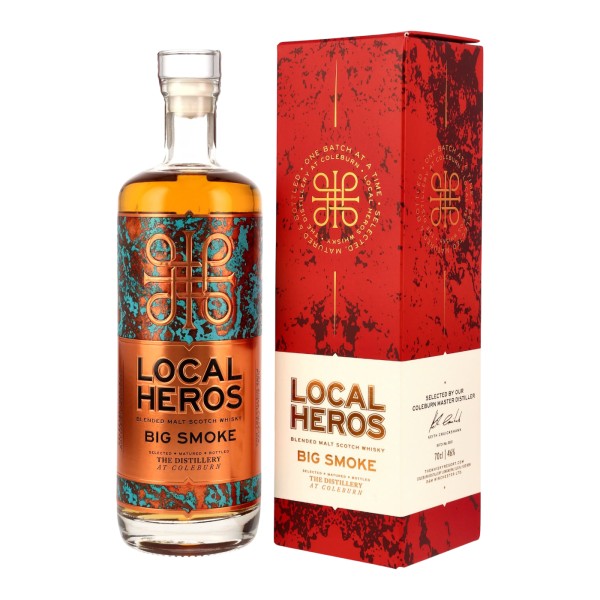 Coleburn Big Smoke Local Heros Blended Malt Scotch Batch #0001 46% 0,7l
