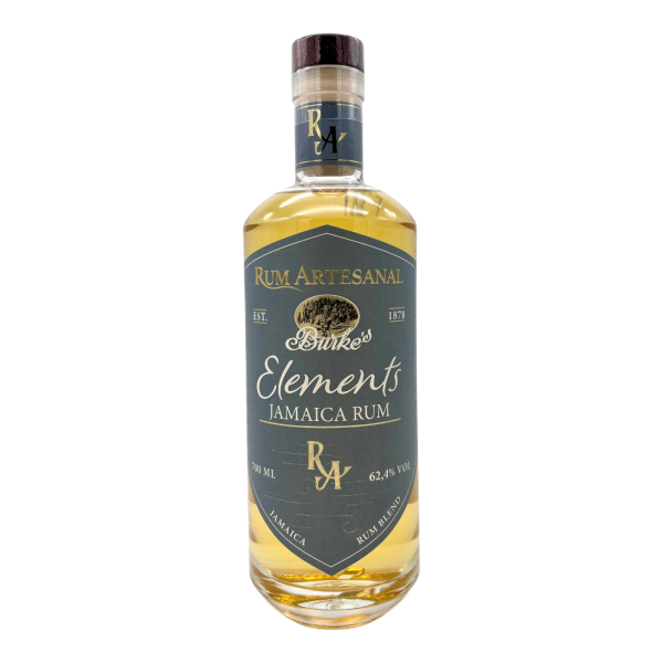 Rum Artesanal Jamaica Burkes Elements - Luft 62,4% 0,7l