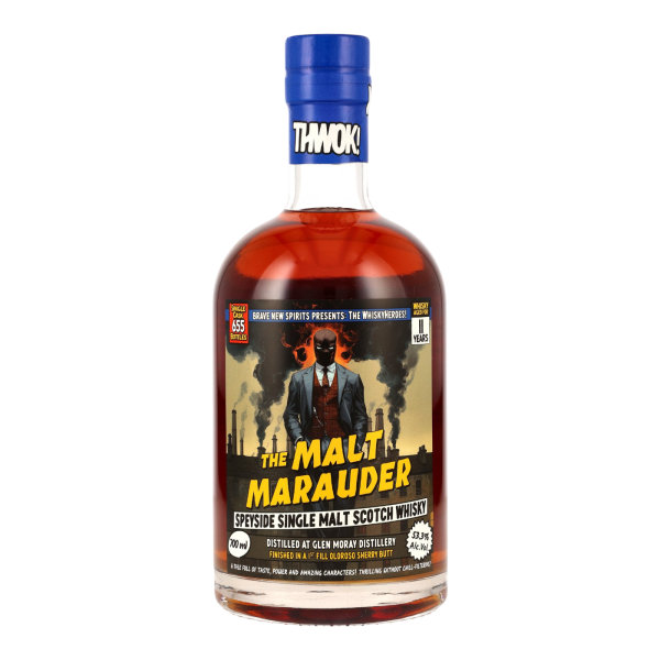 Glen Moray 11 Jahre Whisky Heroes - The Malt Marauder Brave New Spirits 53,3% 0,7l