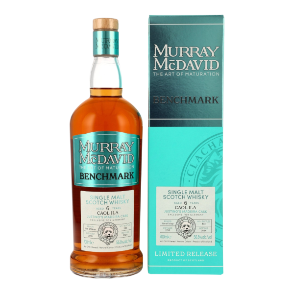 Caol Ila 6 Jahre 2018 2024 Justinos Madeira Cask #302495A Murray McDavid 56,8% 0,7l