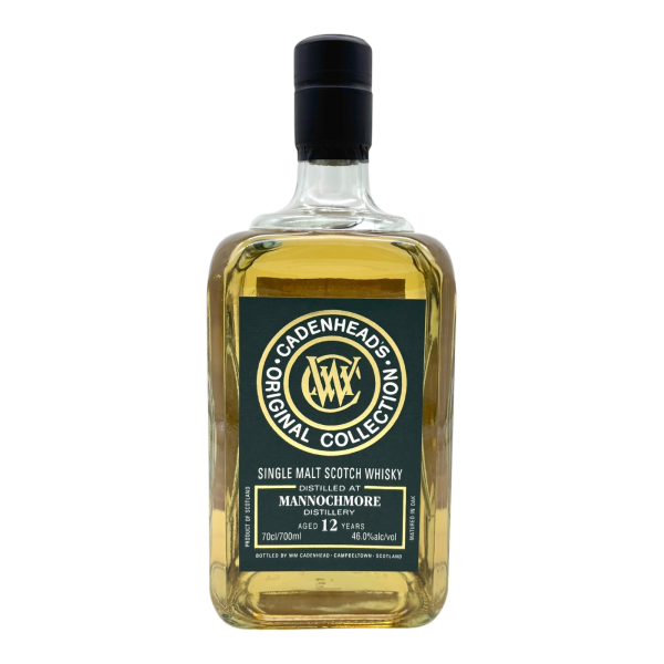Mannochmore 12 Jahre 2026 Matured in Bourbon Hogsheads Cadenheads Original Collection 46% 0,7l