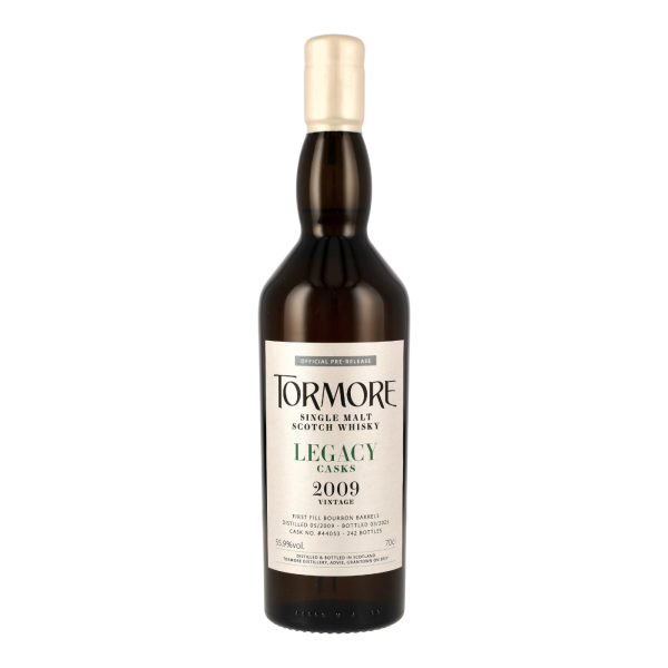 Tormore 15 Jahre 2009 2025 First Fill Bourbon Barrel #44053 Legacy Casks 55,9% 0,7l
