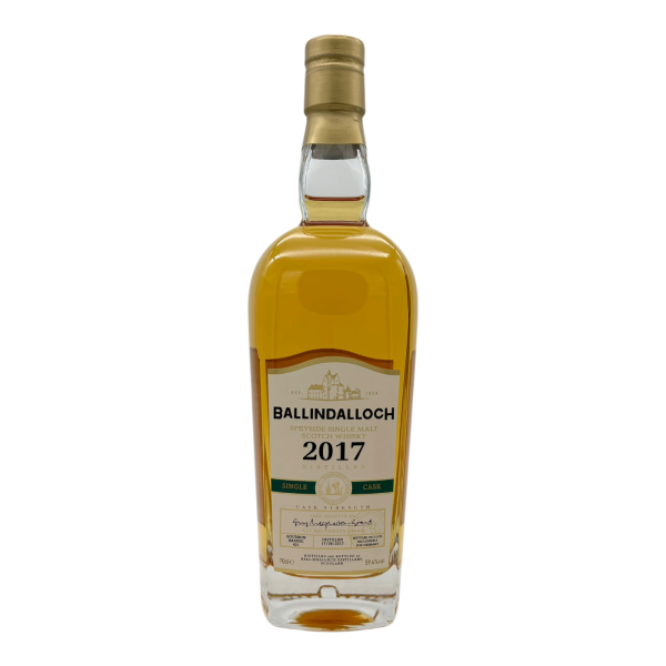 Ballindalloch 8 Jahre 2017 2025 Single Cask Bourbon Barrel #451 for Germany 59,4% 0,7l