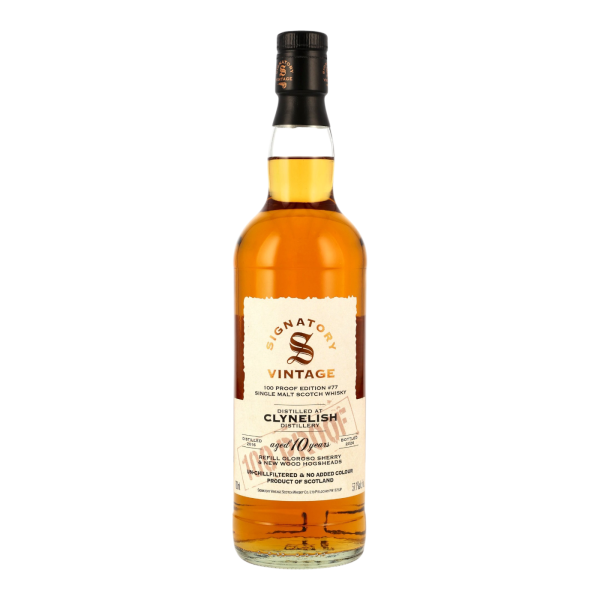Clynelish 10 Jahre 2016 2026 100 Proof Edition #77 Signatory 57,1% 0,7l