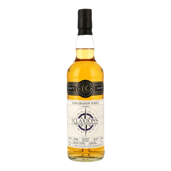 Miltonduff 8 Jahre 2017 2026 Bourbon Barrel Claxtons 50% 0,7l