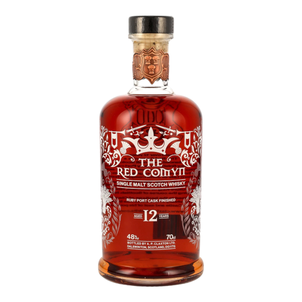 Red Comyn 12 Jahre Ruby Port Cask Finish Claxtons 48% 0,7l