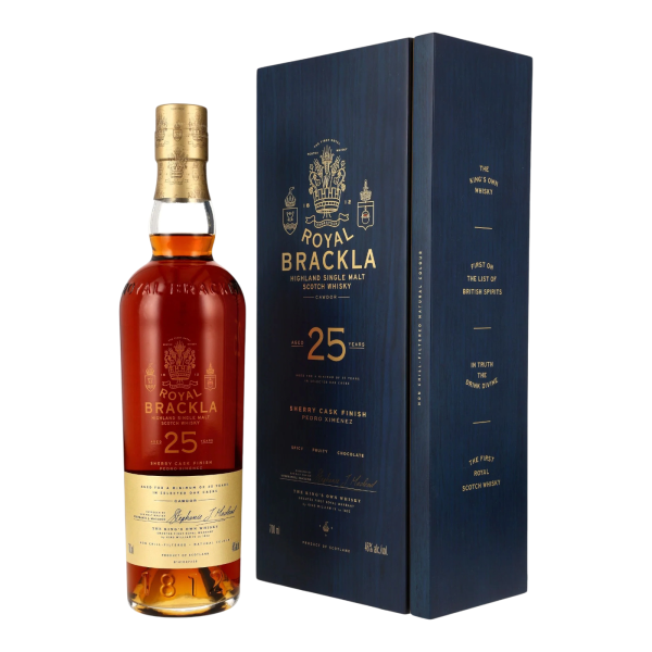 Royal Brackla 25 Jahre PX Sherry Cask Finish 46% 0,7l