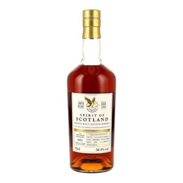 Glen Grant 10 Jahre 2015 2026 First Fill Sherry Hogshead #5846 Spirit of Scotland Gordon & Macphail 58,4% 0,7l