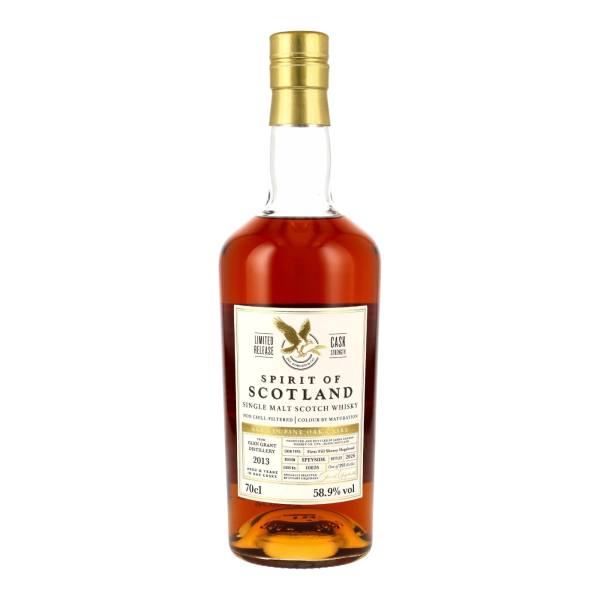 Glen Grant 12 Jahre 2013 2026 First Fill Sherry Hogshead #10026 Spirit of Scotland Gordon & Macphail 58,9% 0,7l