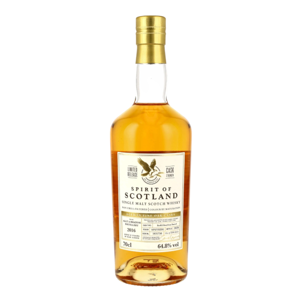 Allt-a-Bhainne 9 Jahre 2016 2026 Refill Bourbon Barrel #1031758 Spirit of Scotland Gordon & Macphail 64,8% 0,7l