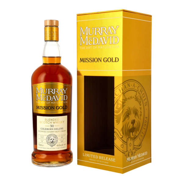 Coleburn Deluxe 30 Jahre Oloroso Sherry Butt Finish #19 Blended Scotch Murray McDavid 44,6% 0,7l