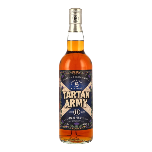 Ben Nevis 11 Jahre Sherry Casks Tartan Army Signatory 46% 0,7l