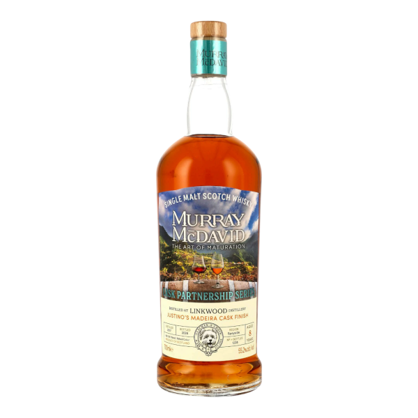 Linkwood 8 Jahre 2017 2026 Justinos Madeira Cask Finish Partnership Murray McDavid 55,2% 0,7l