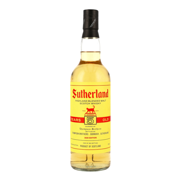 Sutherland 5 Jahre Highland Blended Malt 2025 Edition Thompson Bros. 48,5% 0,7l