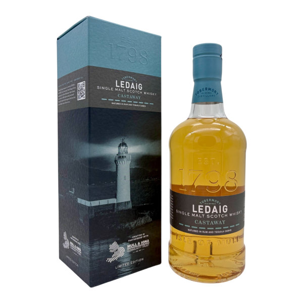 Ledaig Castaway Limited Edition Caribbean Rum & Tequila Casks 61,1% 0,7l