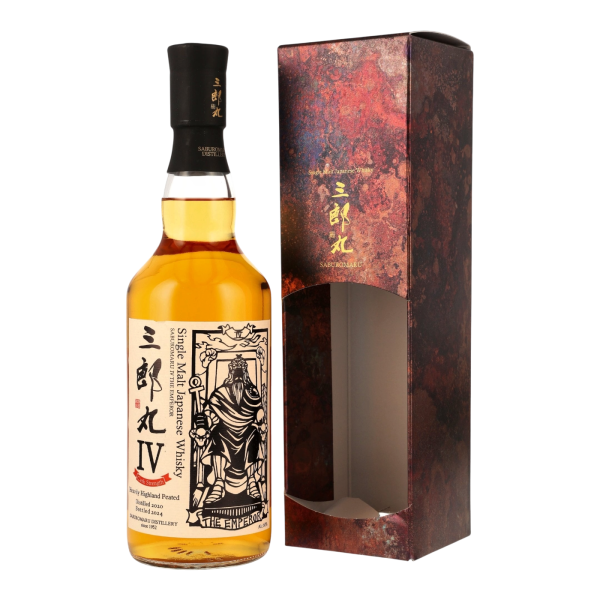 Saburomaru IV 2020 2024 The Emperor Cask Strength Heavily Peated Highlands 60% 0,7l