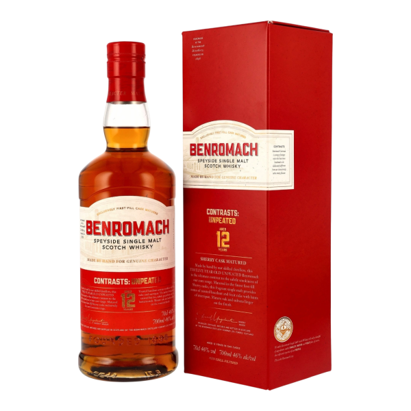 Benromach 12 Jahre Contrasts: First Fill Sherry Casks 46% 0,7l