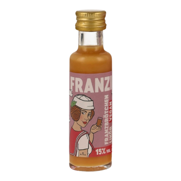 MINI - Franzi Franzbrötchenlikör Vegan 15% 0,02l