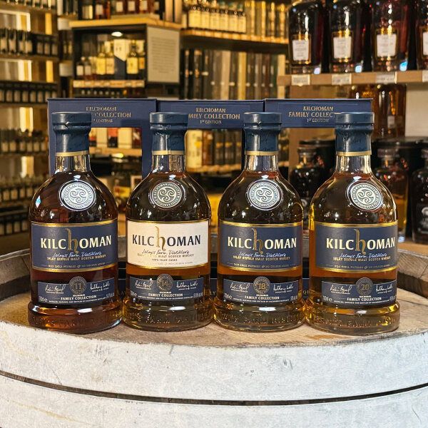 Kilchoman 18 Jahre Family Collection Heavily Peated Bourbon Cask matured 50% 0,7l