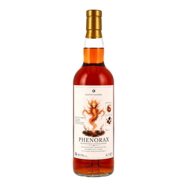 Phenorax 11 Jahre 2015 2026 First Fill Ruby Port Wine Barrique Blended Malt Scotch Universe 58,5% 0,7l