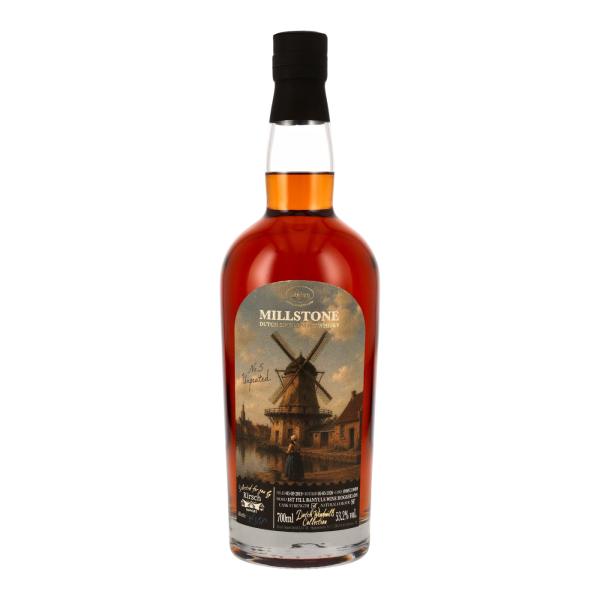 Millstone 7 Jahre 2019 2026 Windmills Collection No.5 Unpeated 1st Fill Banyuls Casks Dutch Single Malt 53,2% 0,7l