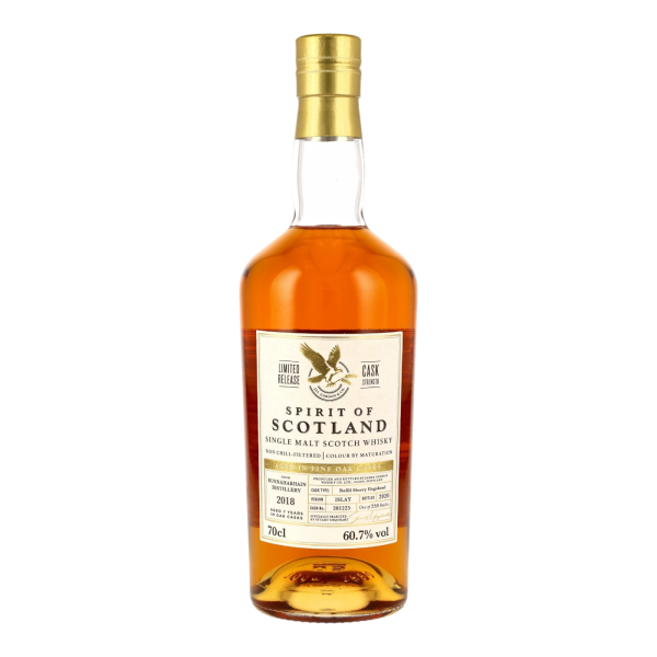Bunnahabhain 7 Jahre 2018 2026 Refill Sherry Hogshead #201225 Gordon & Macphail 60,7% 0,7l