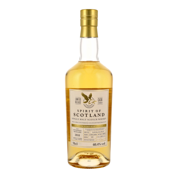 Annandale 8 Jahre 2018 2026 Refill Bourbon Barrel #163 Gordon & Macphail 60,4% 0,7l