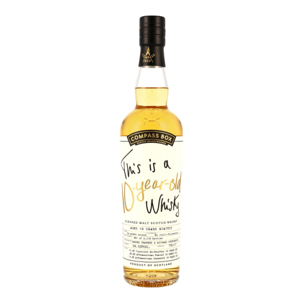 Compass Box This is a 10-Year-Old Whisky Blended Malt Scotch 50,5% 0,7l