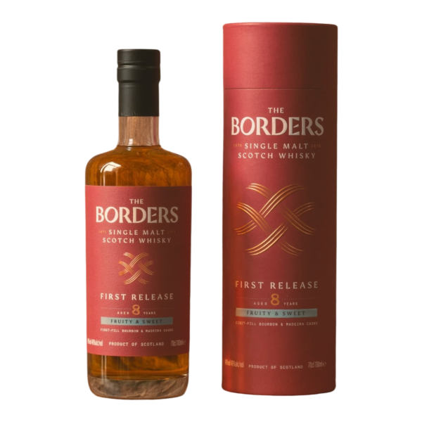 The Borders Distillery 8 Jahre First Release First Fill Bourbon & Madeira Casks Single Malt 46% 0,7l