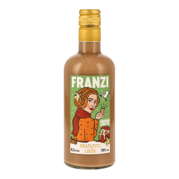 Franzi Bratapfel Likör 15% 0,5l