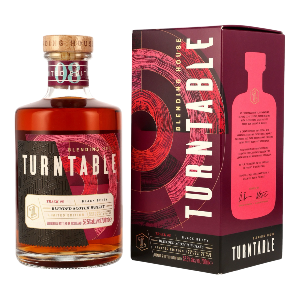 Turntable Spirits Track 8 - Black Betty 52,5% 0,7l