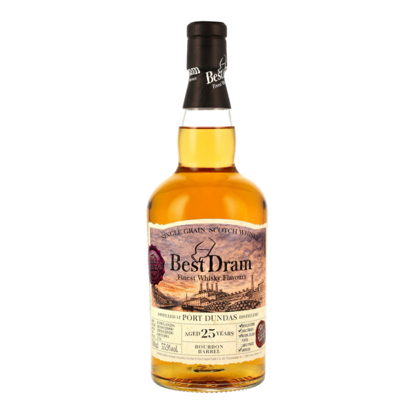 Port Dundas 25 Jahre 2000 2026 Bourbon Barrel #305281 50th Anniversary Kirsch Best Dram 55,9% 0,7l