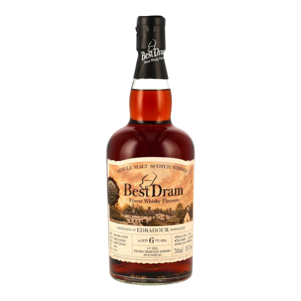 Edradour 6 Jahre 2020 2026 1st Fill PX Cask #36 Best Dram 59,7% 0,7l