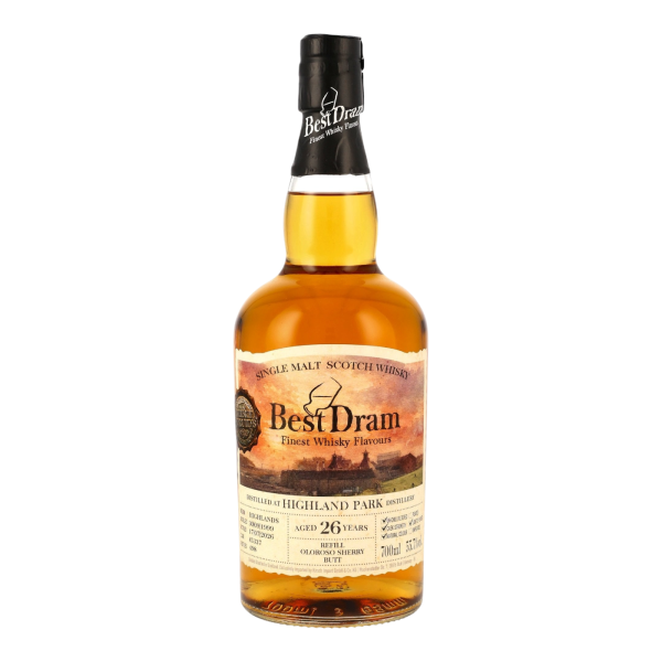 Highland Park 26 Jahre 1999 2026 Refill Oloroso Butt #5337 Best Dram 55,7% 0,7l