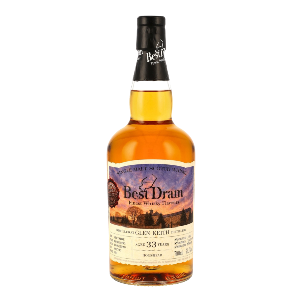 Glen Keith 33 Jahre 1993 2026 Hogshead #82793 Best Dram 56,7% 0,7l
