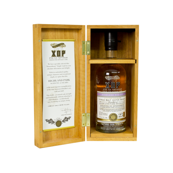 Highland Park 25 Jahre 1989 2014 Refill Hogshead DL10435 Xtra Old Particular 43,3% 0,7l