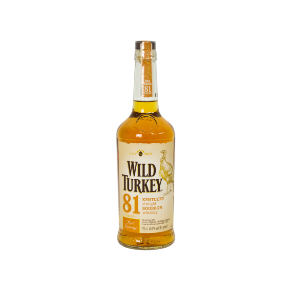 Wild Turkey 81 Kentucky Straight Bourbon 40,5% 0,7l (alte Ausstattung)
