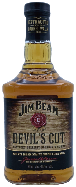 Jim Beam Devils Cut Kentucky Straight Bourbon Whiskey 45% 0,7l