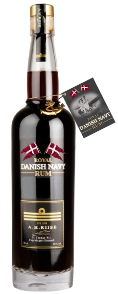 A.H. Riise Royal Danish Navy Rum Virgin Islands 40% 0,7l