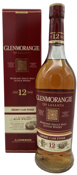 Glenmorangie 12 Jahre Lasanta 43% 0,7l